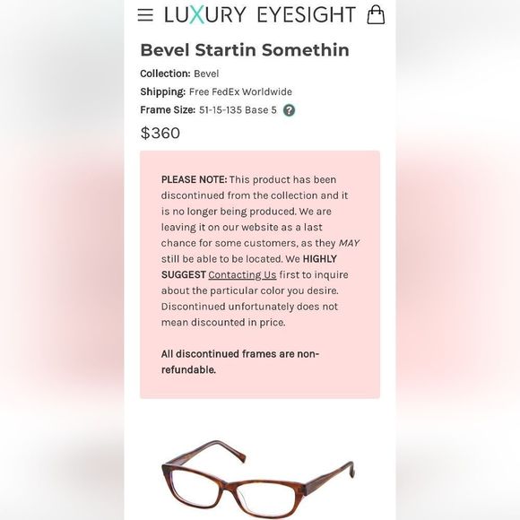 BEVEL startin something brown and purple frames - Picture 10 of 11